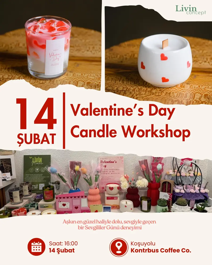 14 Şubat Sevgililer Günü Workshop